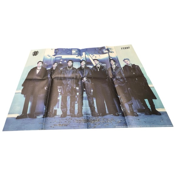 BTS Proof Anthology Album Standard Edition Sealed Poster Weverse Korea Official - Picture 4 of 11